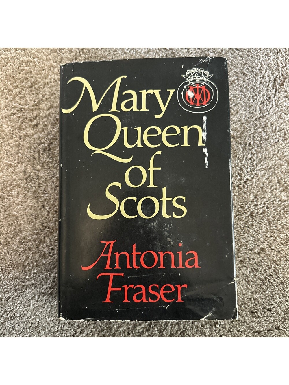 MARY QUEEN OF SCOTS. Vintage 1970 1st American Edition HC/DJ. Antonia Fraser.